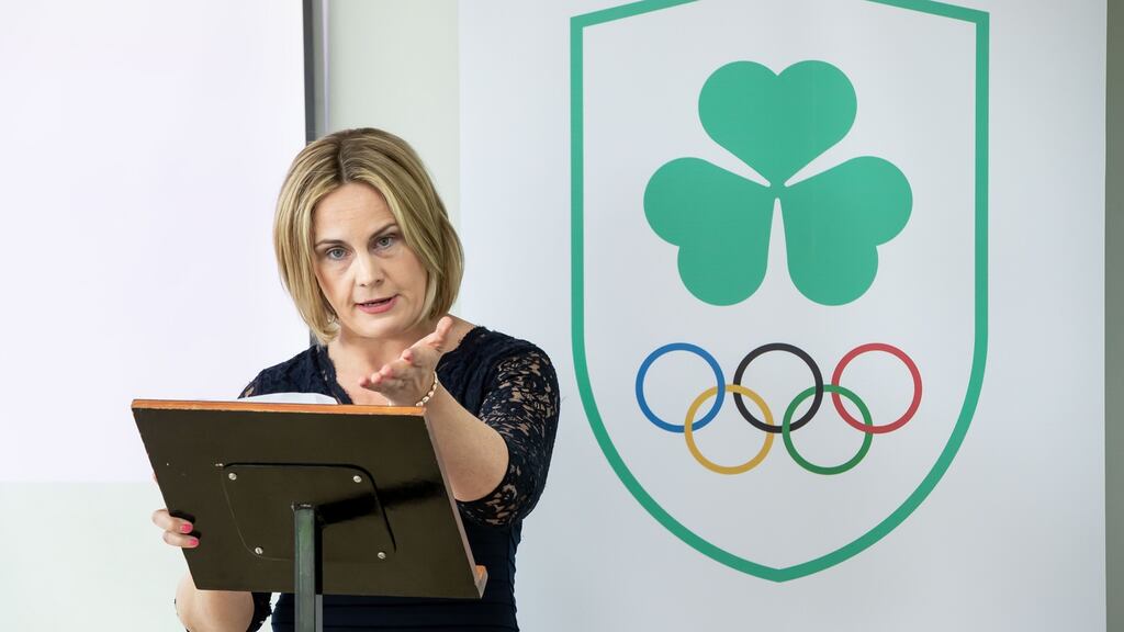 Olympic Federation of Ireland president Sarah Keane.
