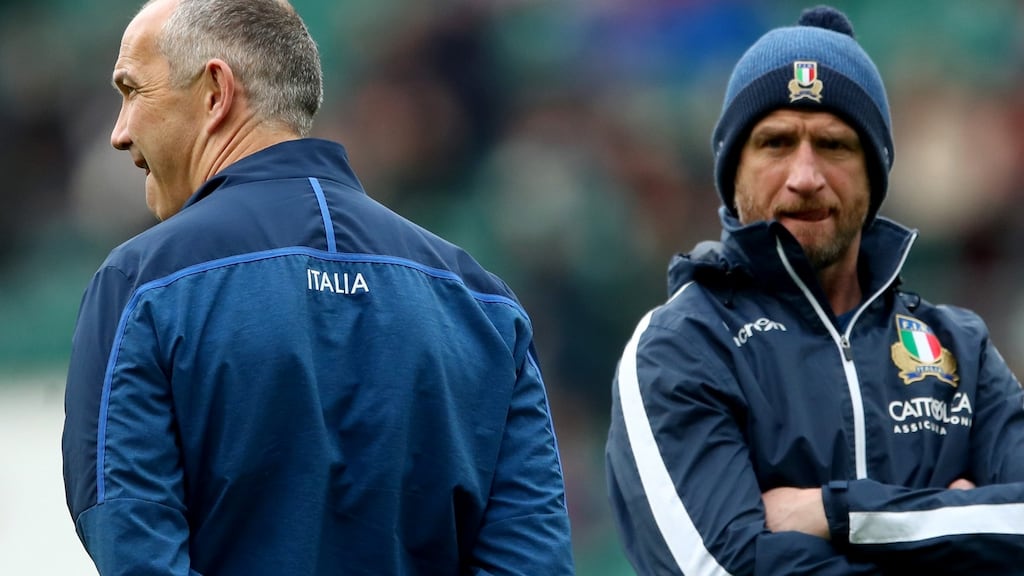 Mike Catt will join the Irish coaching team after the 2019 Rugby World Cup. Photograph: James Crombie/Inpho