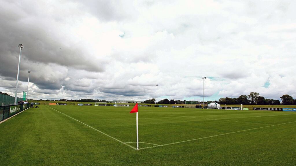 The Irish squad are based in Abbotstown this week preparing for Friday’s friendly against the Netherlands. Photograph: Inpho