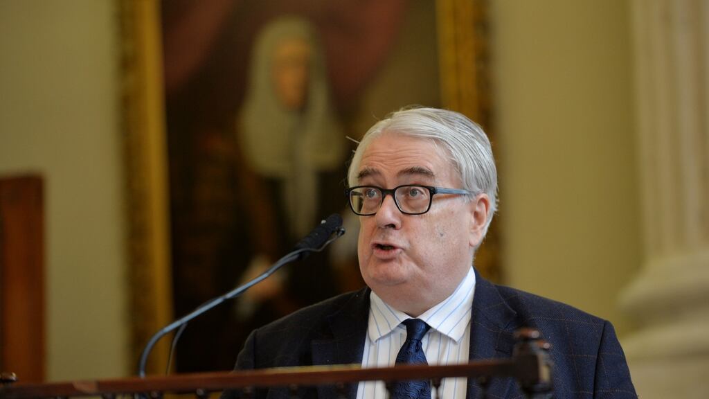 The Chief Justice Frank Clarke said in his letter a judge should not attend any event which is organised in breach of the law or where there may be a reasonable public perception that this is so. File photograph: Alan Betson/The Irish Times