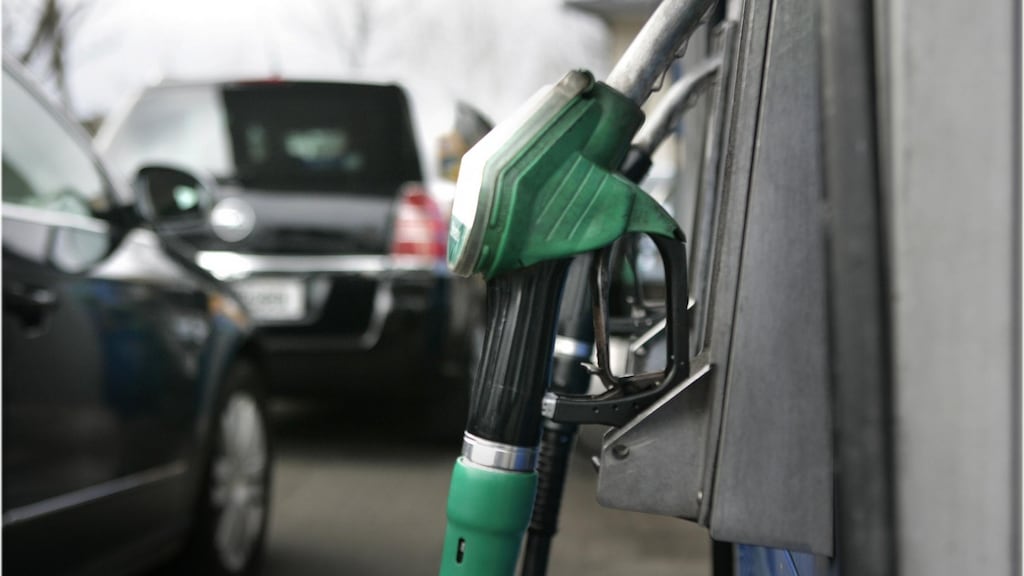 While the teenager was filling the car with petrol, three men wearing balaclavas approached and attacked the boy. File image: Dara Mac Dónaill