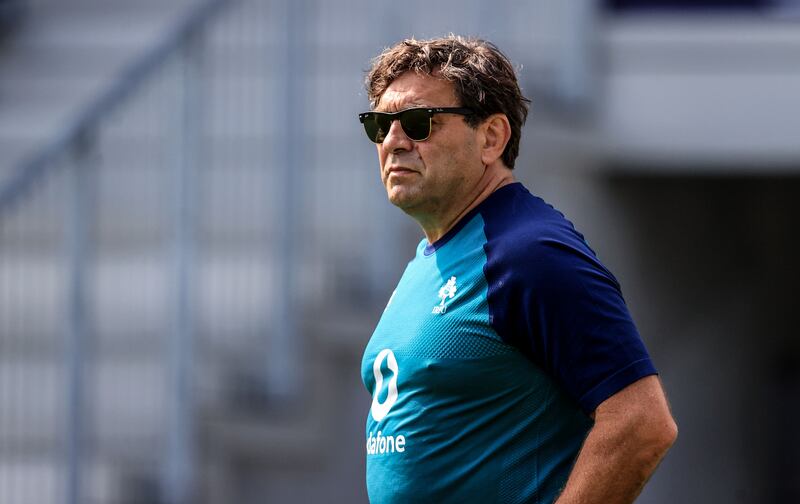 David Nucifora is expected to step down from his Ireland role next summer. Photograph: Dan Sheridan/Inpho