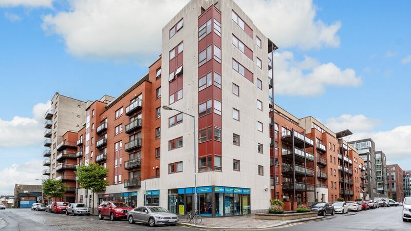 This Dublin 1 apartment has two bedrooms.