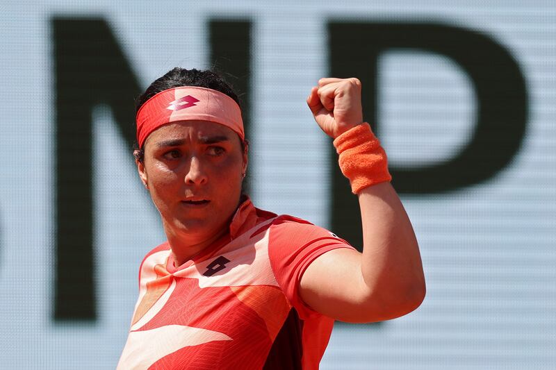 Ons Jabeur has put herself in contention deep in a grand slam tournament for the third time in her last four attempts following her victory on Sunday. Photograph: Julian Finney/Getty Images