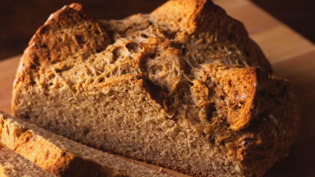 Irish soda bread: 'When you’re baking, it’s best not to take on the fairies.' Photograph: Luca Trovato/Getty Images