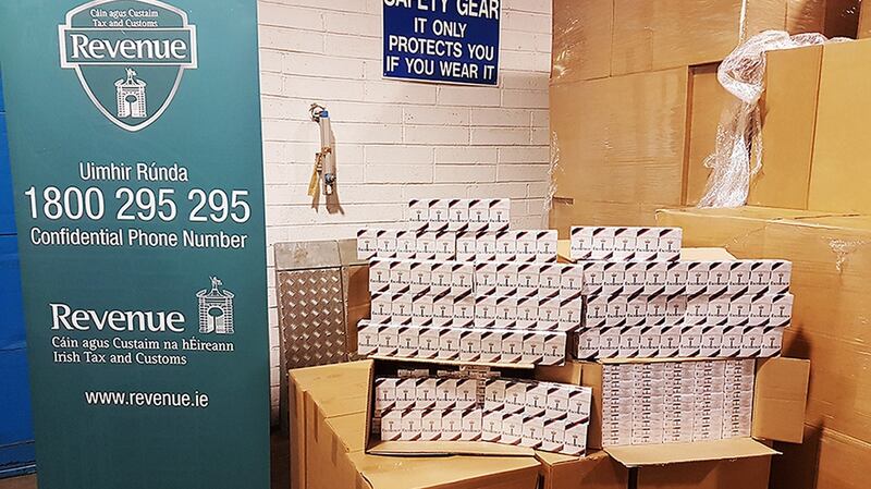 The ‘cheap whites’ were discovered after truck was scanned with specialist mobile X-ray machine. Photograph: Revenue Customs/PA Wire