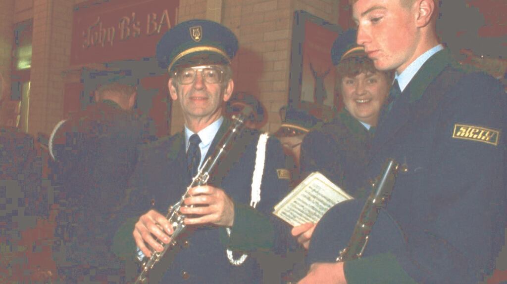 John Carroll, centre, who served almost 20 years on the Executive of the Irish Congress of Trade Unions