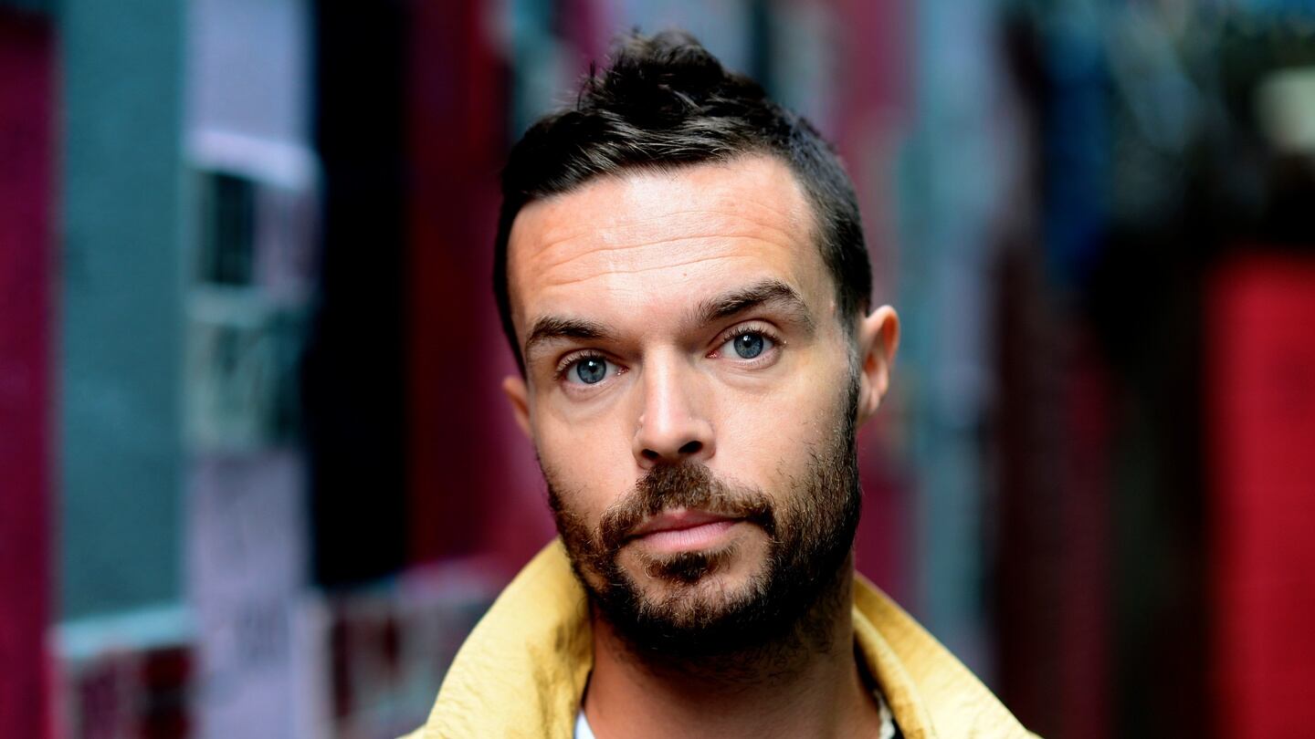 Oliver Jeffers: his Best Children’s Book winner, Here We Are: Notes for Living on Planet Earth, “attempts to explain the vastness of the universe to a young child” – and succeeds. Photograph: Cyril Byrne