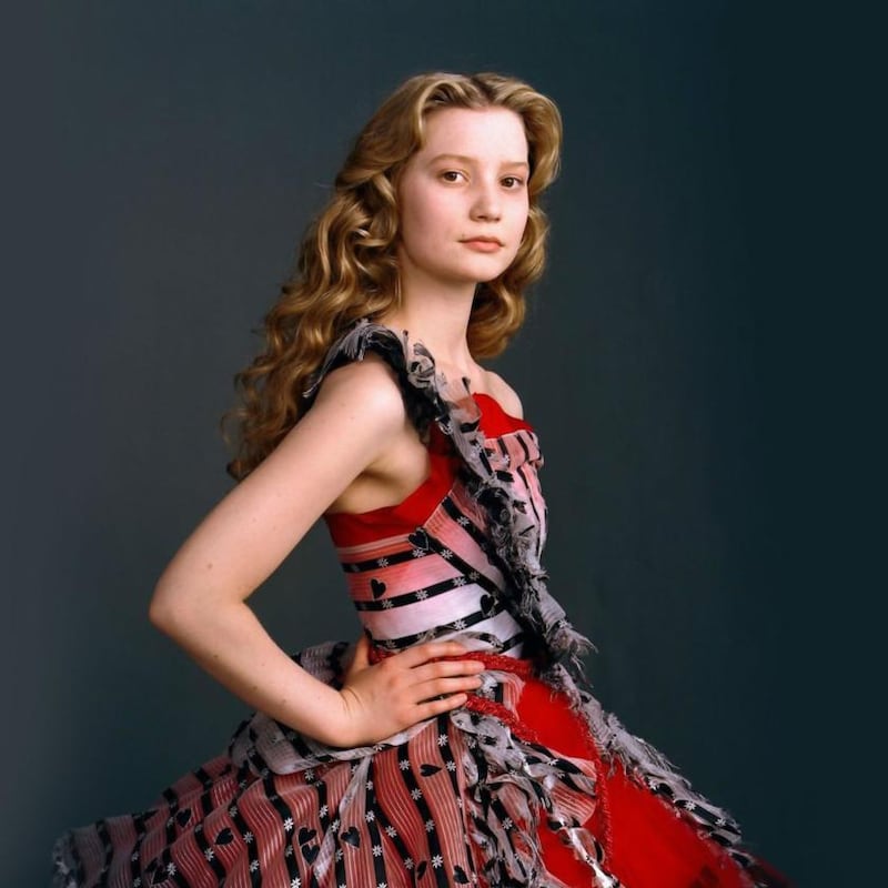 Mia Wasikowska in Alice in Wonderland