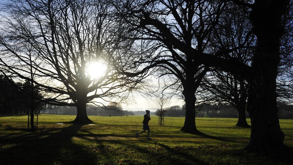 A valuable measure of how much you have stretched yourself – and are therefore improving strength and fitness – is how tired your legs feel the next day. Photograph: Aidan Crawley