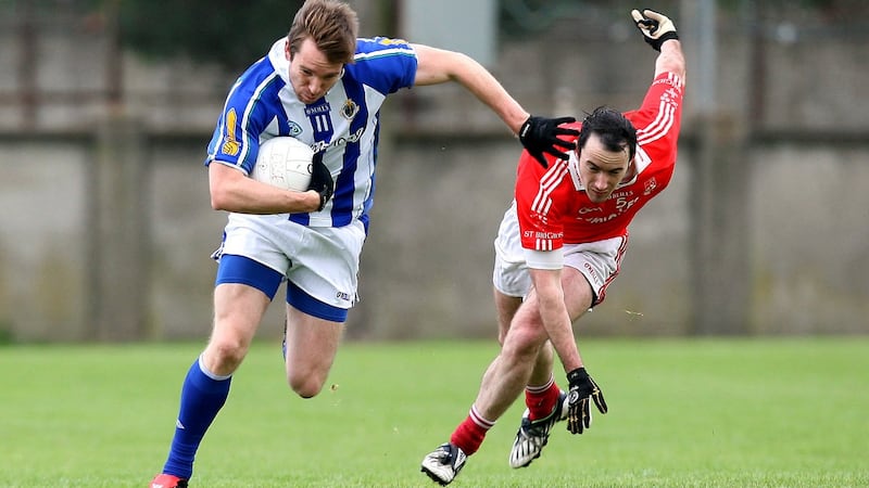 Daniel Davey in action for Ballyboden St Enda’s in 2013. File photograph: Inpho