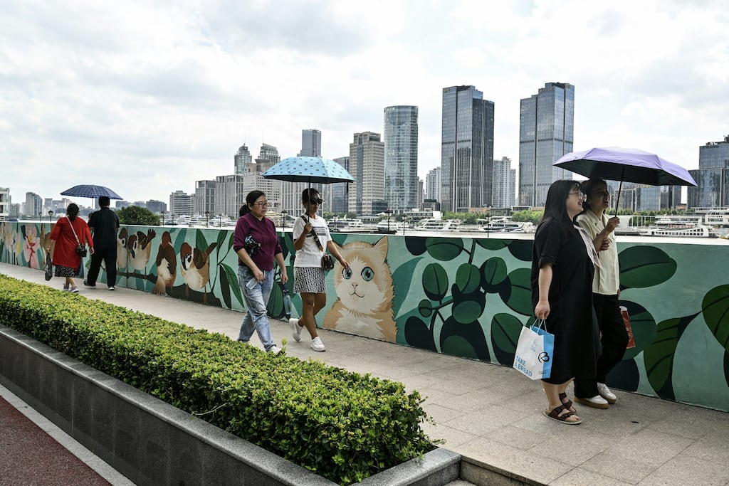 Shanghai: Hello Peter, (are you one of the Chans in downtown Shanghai?) I’m overwhelmed that my email address won me “the sum of $500,000”. Photograph: Hector Retamal/AFP via Getty Images