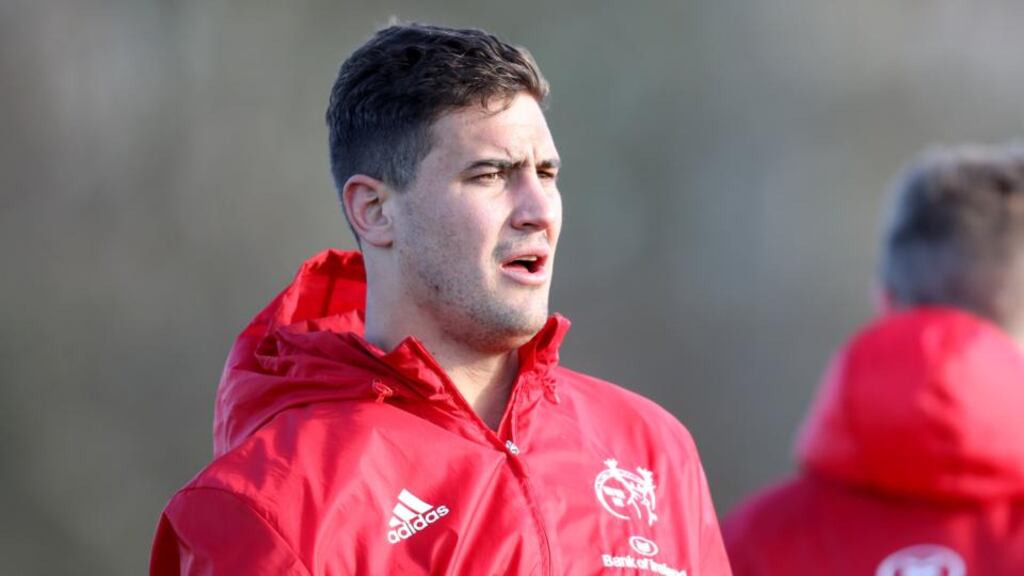 Gerbrandt Grobler starts for Munster against Cardiff. Photograph: Bryan Keane/Inpho