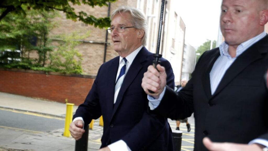 Coronation Street actor William Roache arrives at Preston Crown Court, Lancashire. Photograph: Peter Byrne/PA Wire