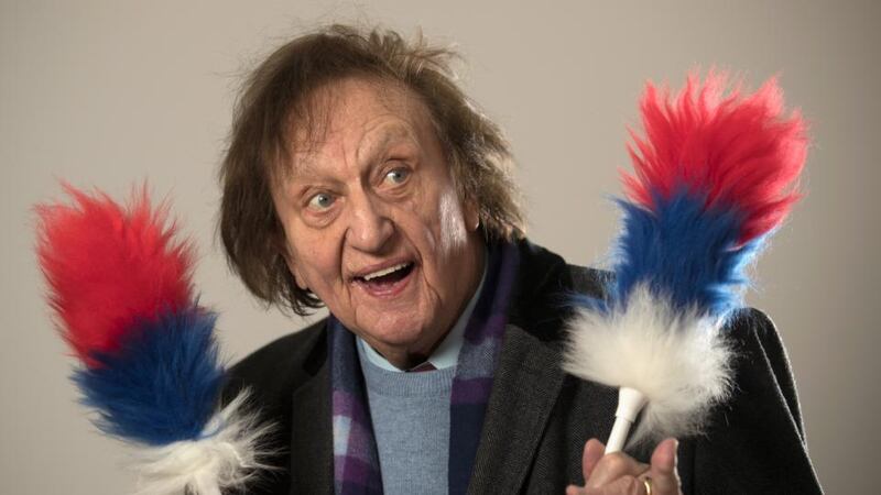 Tickling sticks: Ken Dodd in 2016. Photograph: Christopher Furlong/Getty