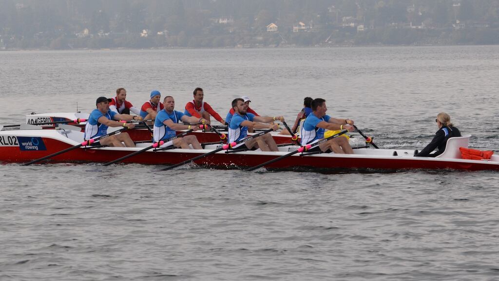 Cork club Myross on their way to fifth place in the men’s coxed quadruple