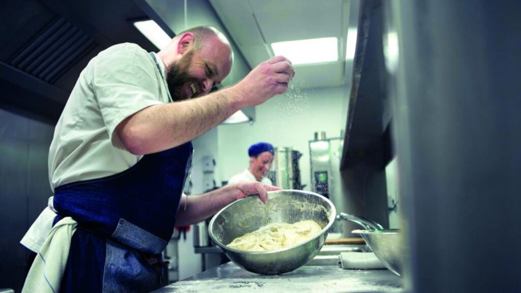 Chef Conor Spacey is campaigning to cut food waste.