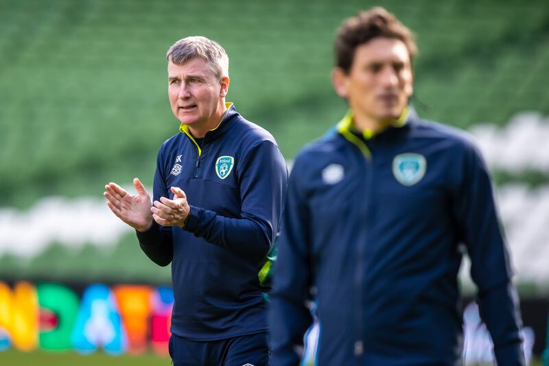 Stephen Kenny wants to turn the Aviva Stadium into a fortress. Photograph: Morgan Treacy/Inpho