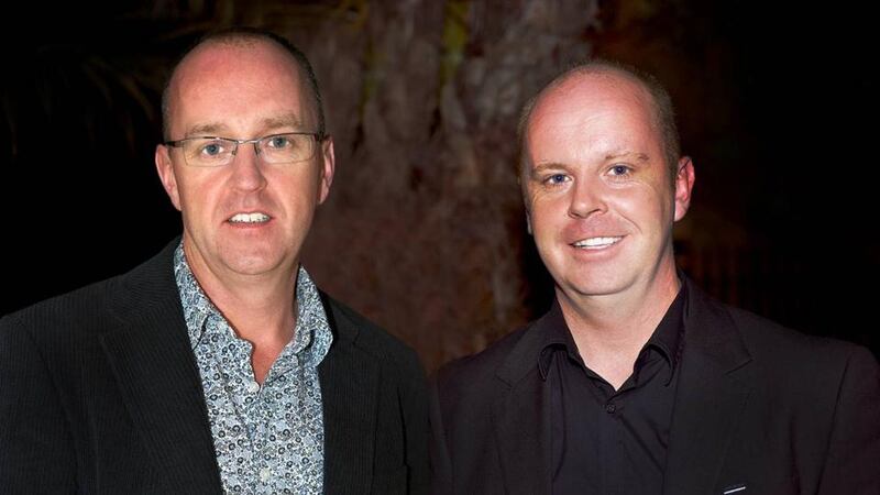 Brothers Diarmuid and Oisín Scollard, who founded Turn2Me.org