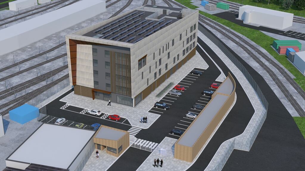 An image of the new control centre at Heuston Station in Dublin