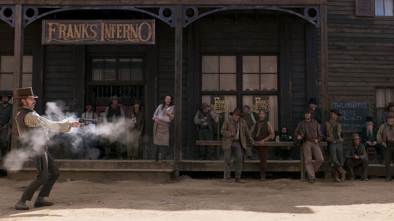 Paul Anderson and Peter Blankenstein in Brimstone