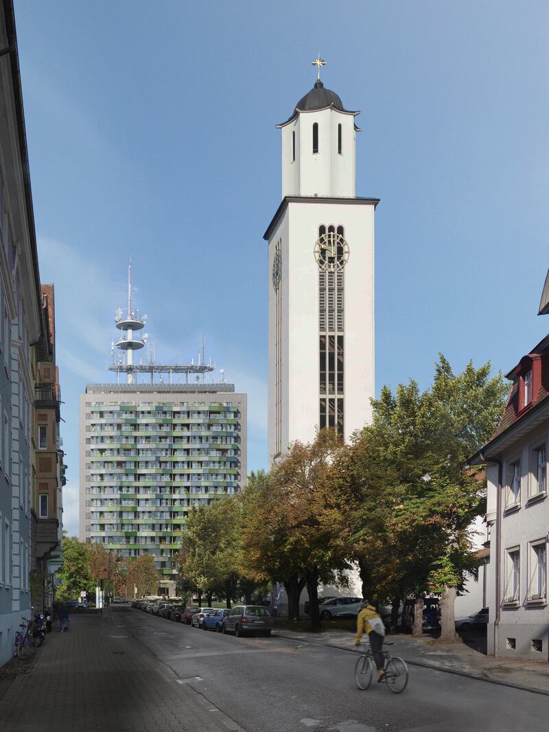 Architect Matthias Sauerbruch hopes its transformation of the Telekom Tower into homes will bring a renewed love for the building