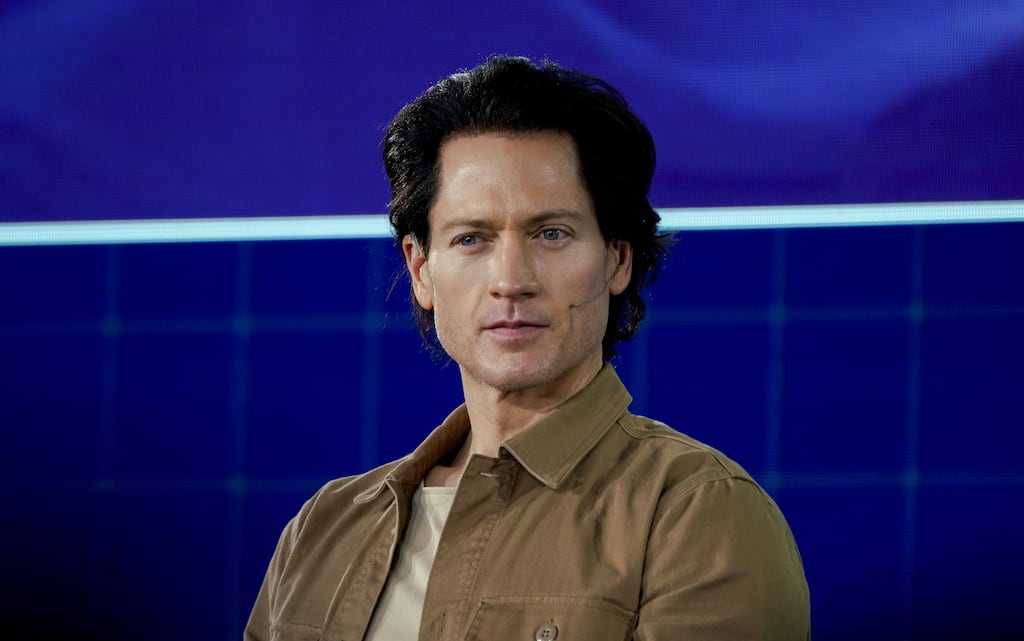 Bryan Johnson: death to death. Photograph: Kyle Grillot/Bloomberg via Getty