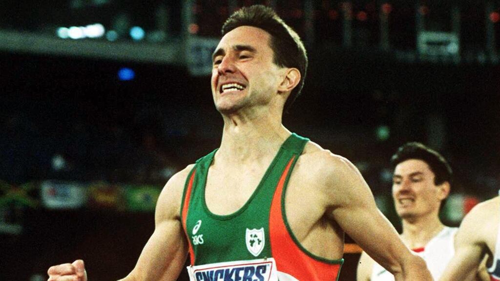 Marcus O’Sullivan: enjoyed considerable success at the World Indoor Championships and proved inspirational to a young Sonia O’Sullivan. Photograph: Allsport/Inpho