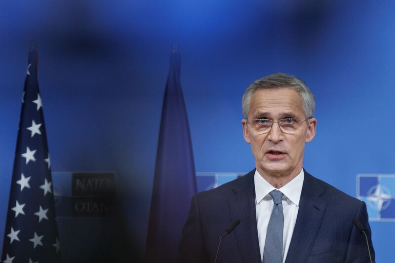 Nato secretary general Jens Stoltenberg: “I expect that regardless of who wins the presidential election, the US will remain a strong and committed Nato ally." Photograph: Olivier Matthys/EPA