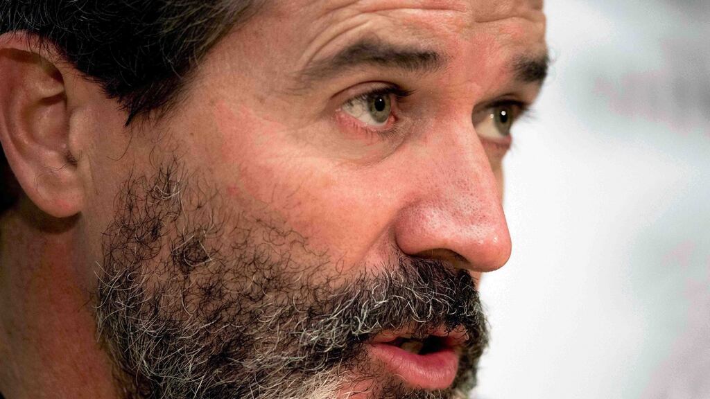 Roy Keane questioned the toughness of Everton’s players after James McCarthy’s withdrawal from the Ireland squad. Photograph: Inpho/Morgan Treacy