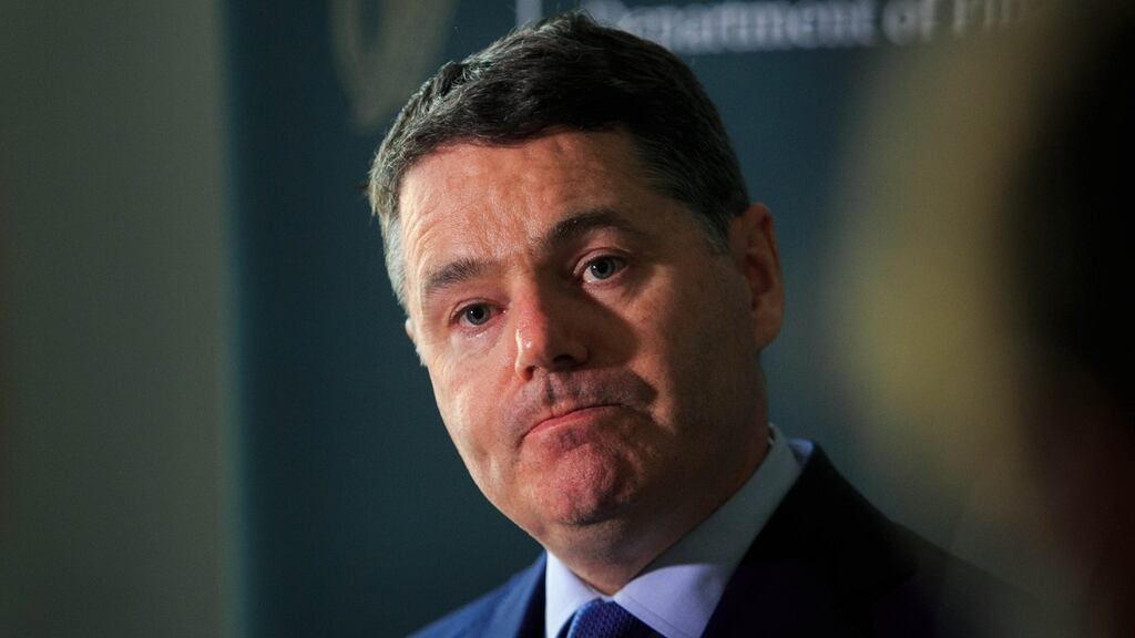 Minister for Finance and Public Expenditure and Reform Paschal Donohoe is to announce Budget 2020 on Tuesday. Photograph: Gareth Chaney/Collins