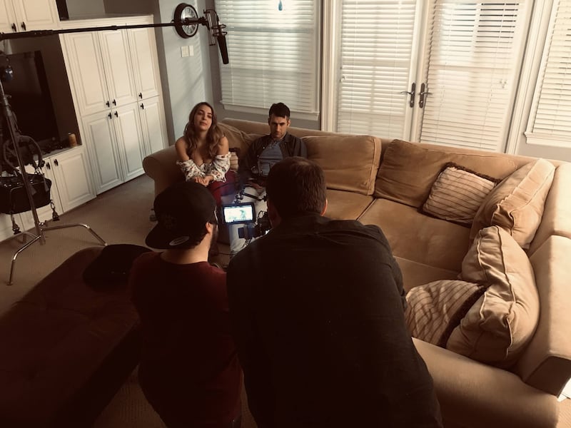 Deedee Woche and Ronan Colfer in A Lone Star Love, which features in the Disappear Here Film Festival