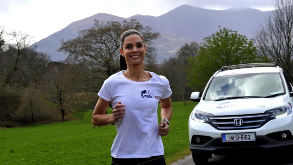 Alison Canavan will be one of those running the Wings for Life World Run on May 4th around the Ring of Kerry. Photo: Don MacMonagle