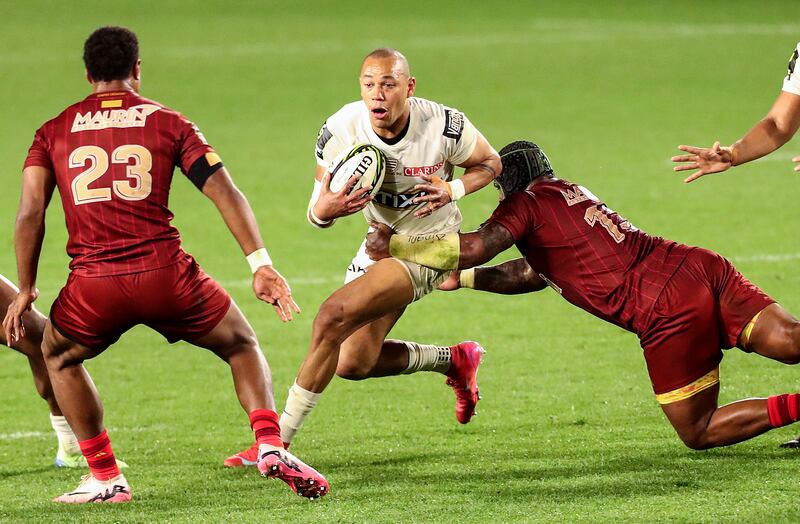 Gaël Fickou: a member of the star-studded Racing 92 squad headed for Galway to face Connacht. Photograph: Martin Seras Lima/Inpho