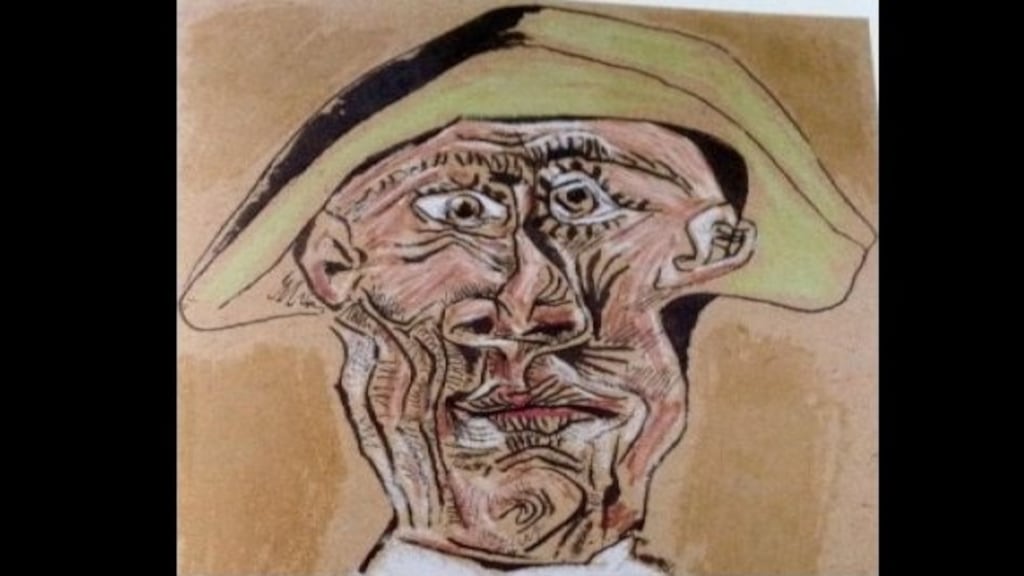 Pablo Picasso’s T’te d’Arlequin, which was among a trove of artworks stolen from Rotterdam’s Kunsthal museum, was believed to have turned up. File photograph: Courtesy ABC