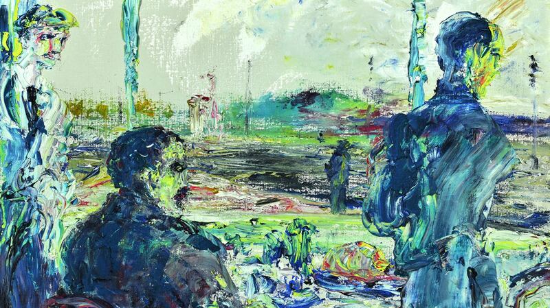 ‘Railway Refreshment Room’ by Jack B Yeats is one of the paintings for sale