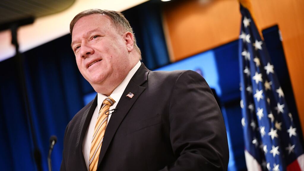 US secretary of state Mike Pompeo’s announcement comes at a time of intensified US rhetoric against Beijing as Donald Trump campaigns for re-election. File photograph: Getty Images