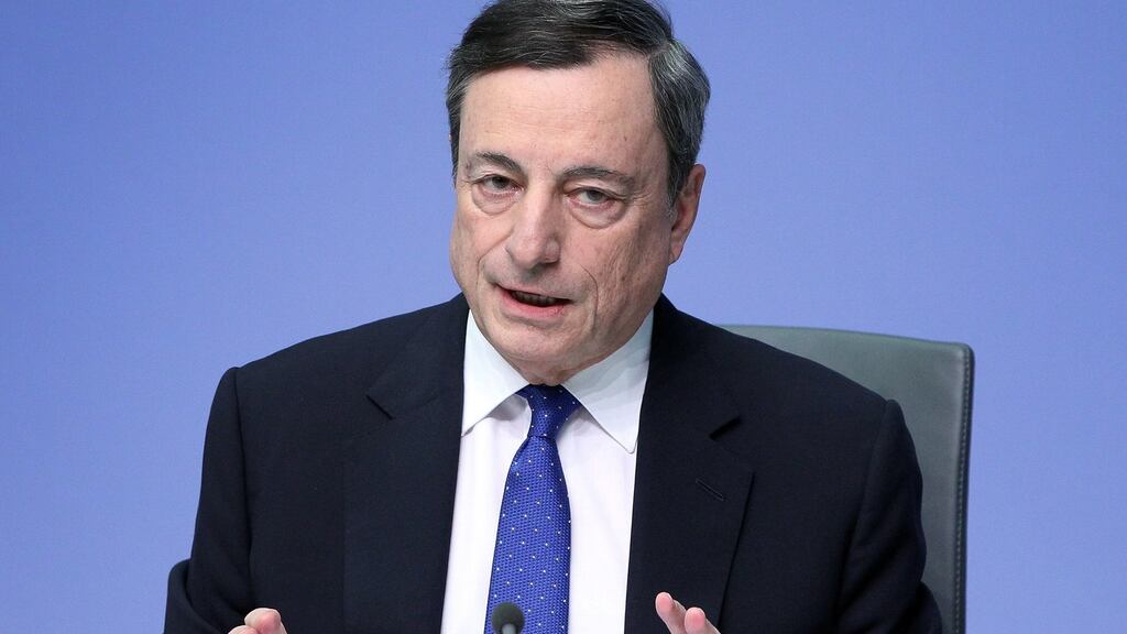 Mario Draghi: When overall inflation hit the ECB’s target last month, conservative countries put pressure on the ECB president.