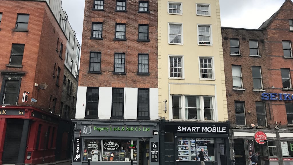 80 Dame Street comprises a five-storey over-basement Georgian property of 150sq m (1,616 sq ft)