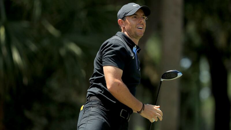 Rory McIlroy made a slow start as he shot a 72 at Hilton Head. Photograph: Streeter Lecka/Getty