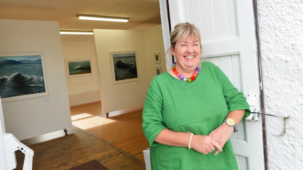 Successful artist Majella O’Neill Collins pictured on Sherkin Island, west Cork. Pic Daragh Mc Sweeney/Provision