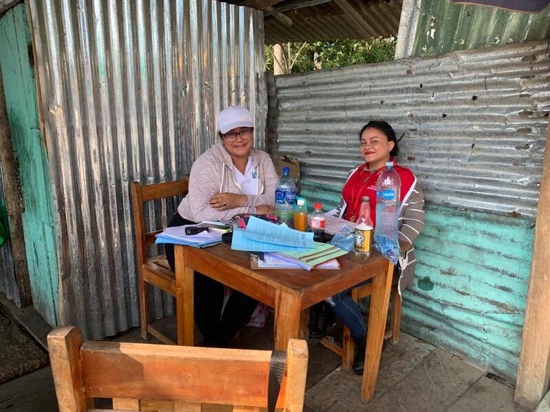 ‘Frontier Mutual’ insurance sales desk on the Costa Rica/Nicaragua border. Photograph: Peter Murtagh