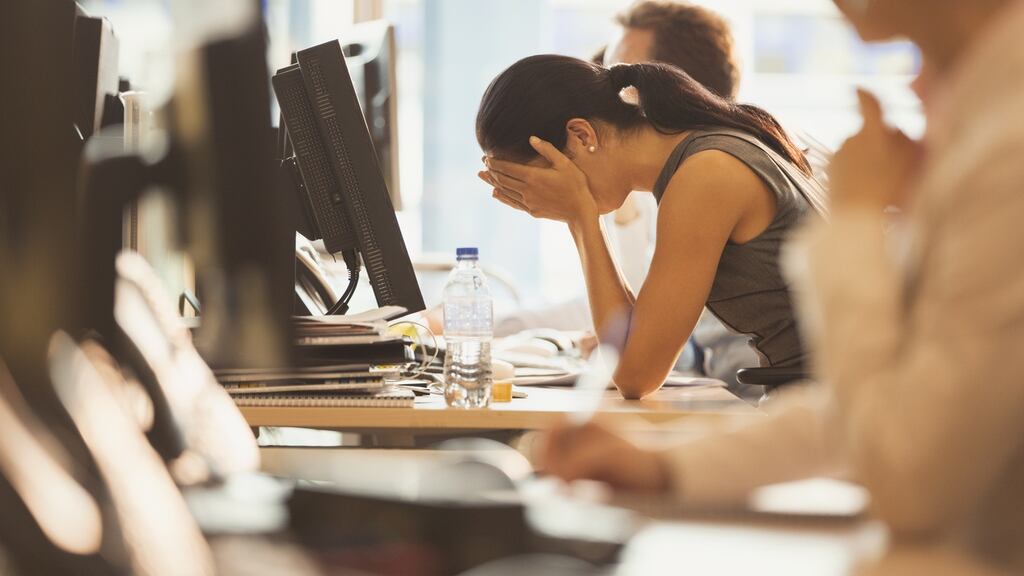 The idea of a cult of busyness and boasting about how busy we are isn’t new. Photograph: Paul Bradbury/Caiaimage/Getty