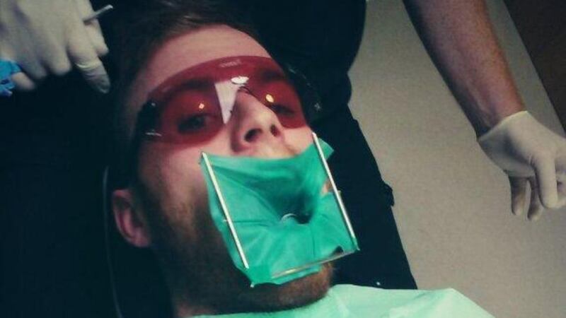 @RobHennelly Root canal selfie #rootcanal #selfie