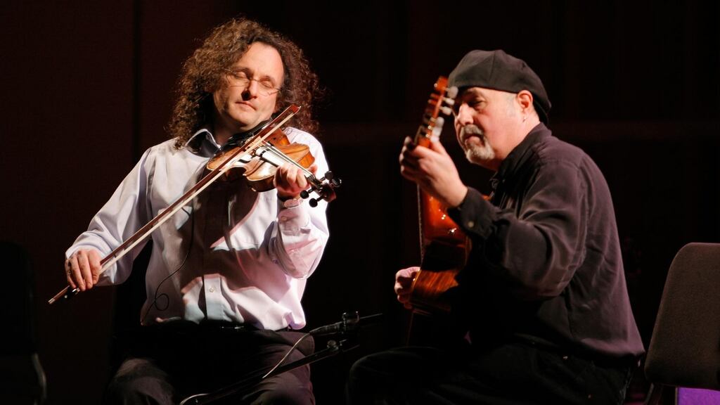 Martin Hayes, fiddle, and Dennis Cahill, guitar are Masters of Tradition. Photograph: Erin Baiano
