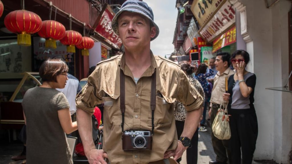Who am I? Simon Pegg goes in search