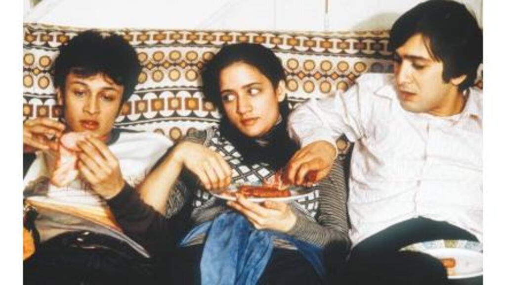 Chris Bisson (left), Archie Panjabi and Jimi Mistry starring in East is East, the unexpected movie hit directed by Irish director Damien O'Donnell and scripted by Ayub Khan-Din, which gave Windmill Lane Pictures Ltd a boost. The firm has also won advertising contracts from Guinness and McDonalds.