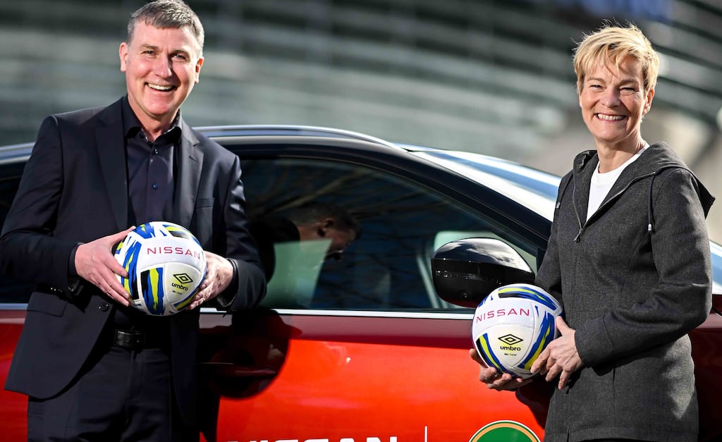 Stephen Kenny said Vera Pauw can be proud of the 'great achievement' of guiding Ireland to the World Cup. Photograph: Stephen McCarthy/Sportsfile