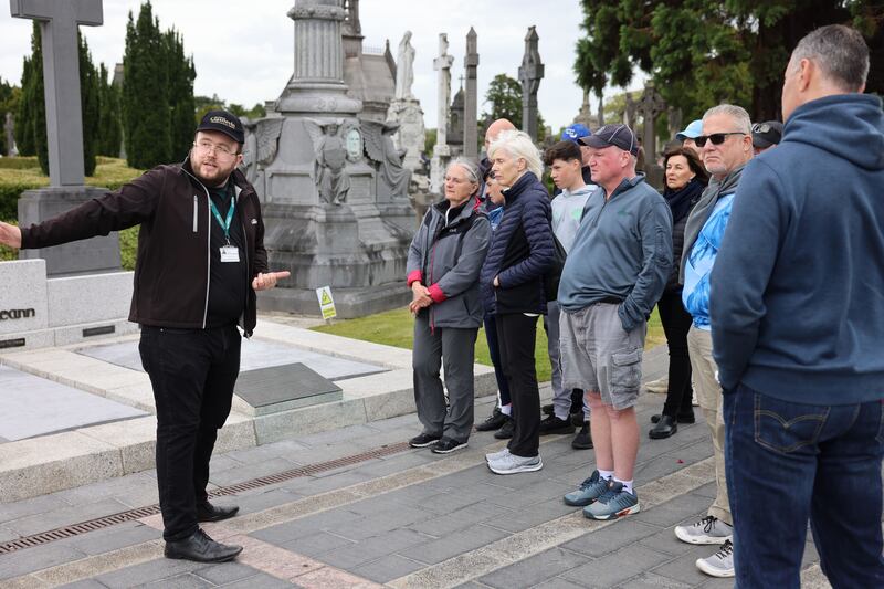 'People have this sense of the place as being this Valhalla for nationalist figures, but there are other viewpoints here as well.' Photograph: Dara Mac Dónaill