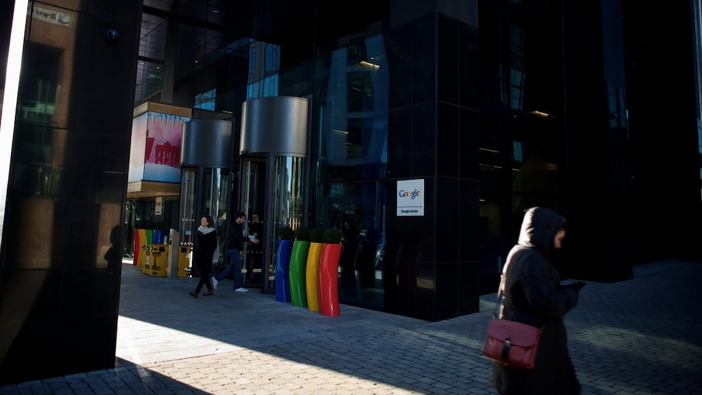 The entrance to Google’s Europe headquarters in Dubli. A landmark court ruling intended to rein in Google has instead put it at the forefront of Europe’s enforcement of Internet privacy. Photograph: Paulo Nunes dos Santos/The New York Times